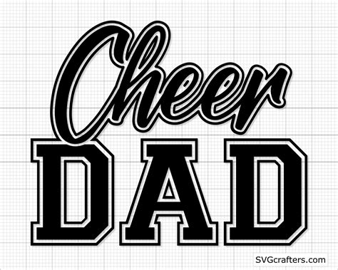 Cheer Dad Svg Cheer Coach Svg Cheerleader Svg Coach Svg - Etsy