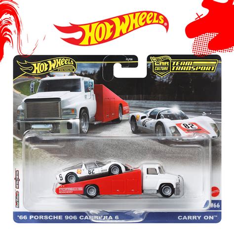 Jual Hot Wheels Premium Team Transport Porsche Carerra Carry On Shopee Indonesia