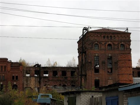 Фото Руины консервного завода в городе Ряжск