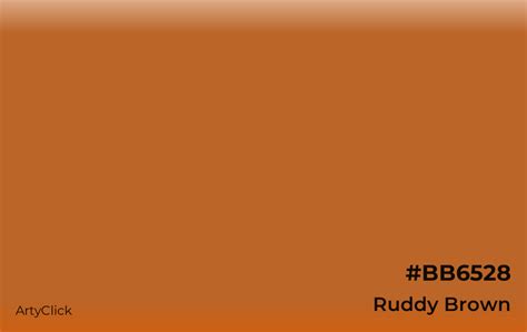 Ruddy Brown Color | ArtyClick