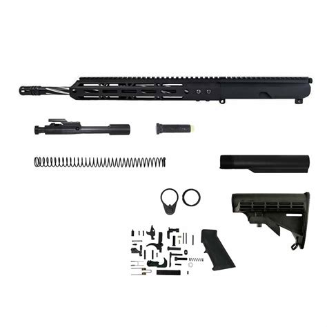 300 Blackout Ar 15 Side Charging Rifle Kit 16 Stainless And Black Nitride Fluted Heavy