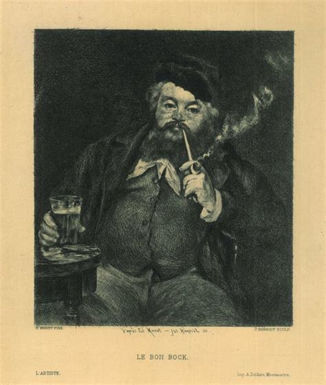 Édouard Manet 1832 1883 d après Le Bon Bock Catawiki