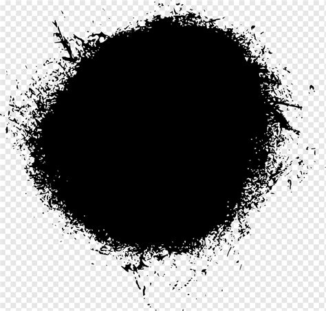 Black Circle Dots Monochrome Black Shape Png Pngwing