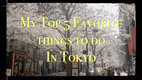 Things To Do In Tokyo For First Timers Youtube