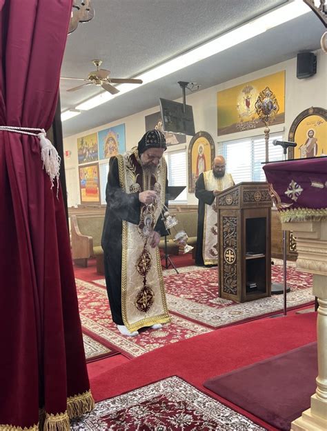 His Eminence Metropolitan Serapion Celebrated The Vespers Of The Th