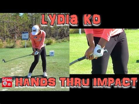 LYDIA KO GOLF SWING – IRON SWING SEQUENCE – Full Speed + SLOW MOTION ...