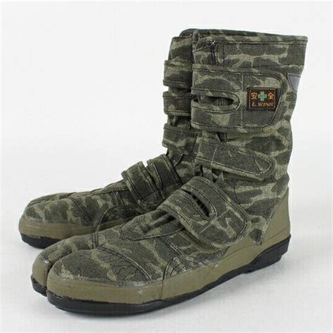 Sokaido Vo 802 Ninja Tabi Shoes Safety Boots Camouflage Fedex Ebay