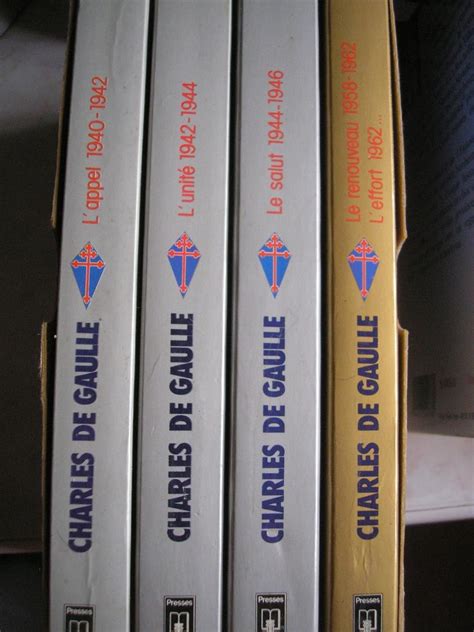 Amazon fr charles de gaulle coffret 4 volumes mémoires de guerre