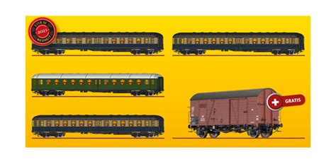 Brawa 45924 Bauart YL Personenwagen Set H0 Modellbahn Katalog