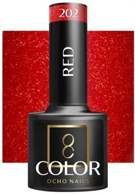 OCHO NAILS Lakier Hybrydowy Red 202 5 G Opinie I Ceny Na Ceneo Pl