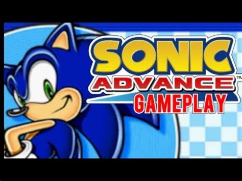 Sonic Advance GBA Gameplay YouTube