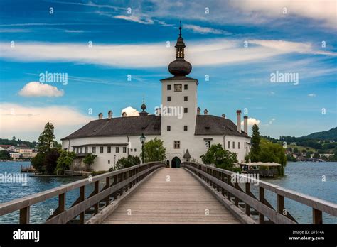 Schloss Ort castle, Gmunden, Upper Austria, Austria Stock Photo - Alamy