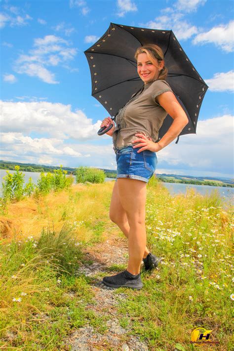 Blonde MILF Katerina Hartlova Pinches A Nipple While Showing Her Big Boobs CoedCherry