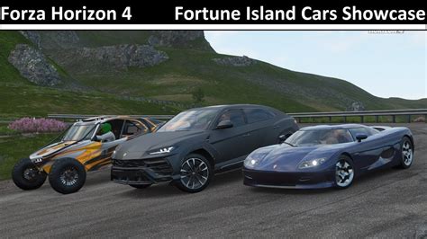 Fortune Island DLC Showcase The Cars And How To Unlock Them Forza