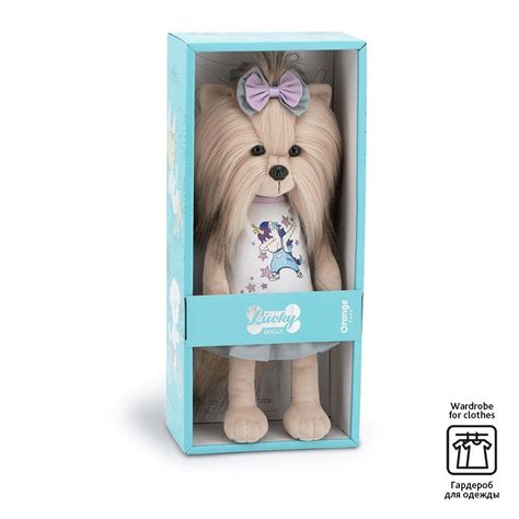 Купить Мягкую игрушку Orange Toys Собачку Lucky Yoyo: Юникорн Дэб с ...