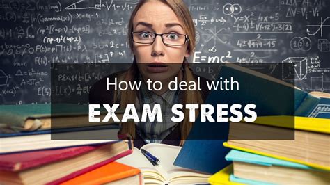 How To Deal With Exam Stress Relief Management Tips Youtube