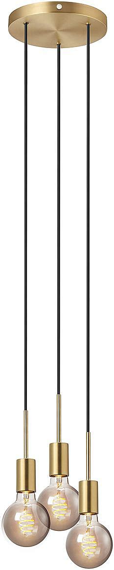 Riippuvalaisin Nordlux Paco 3 osainen Ø181 mm messinki Taloon