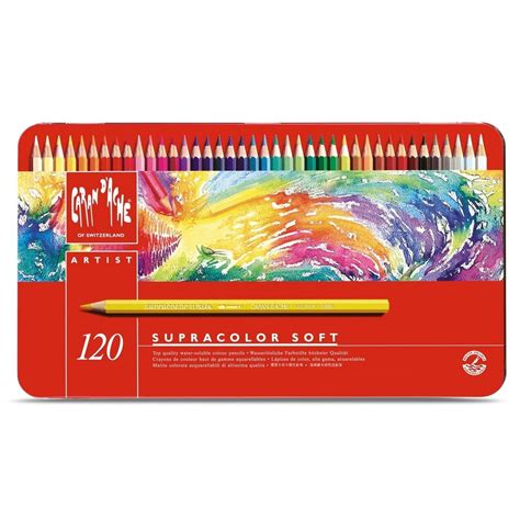 Caran D'Ache Supracolor Pencil 120 Color Assortment - Walmart.com ...