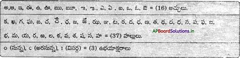 Ap Board Th Class Telugu Grammar Ap Board Solutions