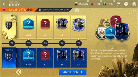 BELI STAR PASS KAKA OVR 110 SKUY GAS FIFA Mobile YouTube