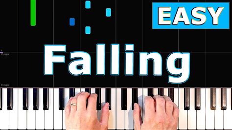 Harry Styles Falling Easy Piano Tutorial Sheet Music Youtube