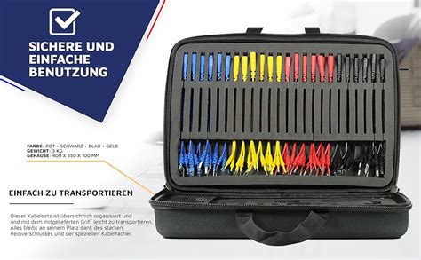 Tlg Multimeter Messleitungen Set Pr Fkabel F R Kfz Fehlerdiagnose