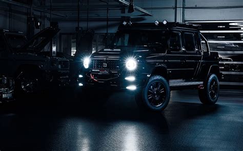 Brabus Adventure Xlp Superblack Night Cars Headlights