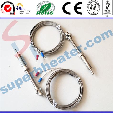 Ke Type Shielded Wire Compression Spring Dual Thermocouple China