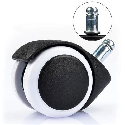 ELEG-4pcs 2 дюймов Mute Замена колесико для офисного кресла поворотные ...