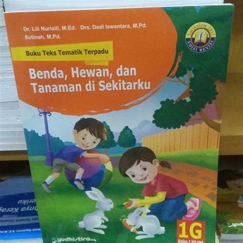 Jual Buku Tematik 1G Benda Hewan Dan Tanaman Disekitarku SD Kelas I