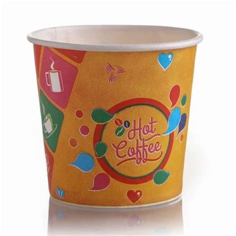 Ml Printed Disposable Juice Paper Cup At Rs Piece Customized