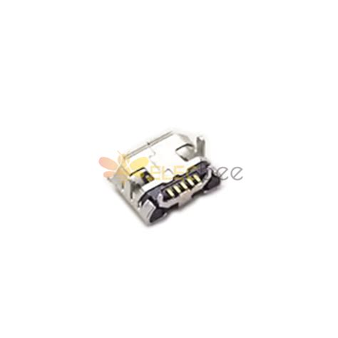 Micro Female Usb 5 Pin Smt Type B 180 Degree For Pcb Mount