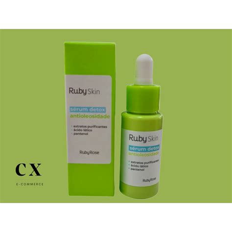 Ruby Rose Ruby Skin Sérum Detox Antioleosidade Basics Shopee Brasil