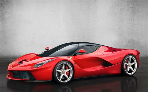 Ferrari Laferrari 2014 Voiture De Sport Rouge Ferarri Ferrari 2014