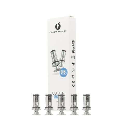 Lost Vape UB Lite Coils 5 Coils For Ursa Pod Thelema Mini Kit A L