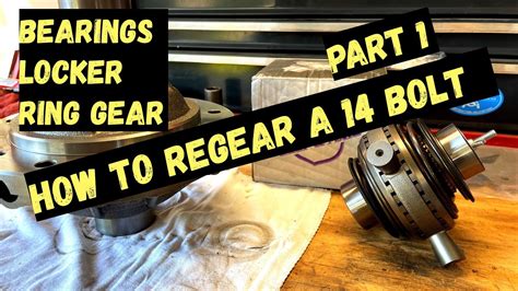 How To Regear A Bolt Axle Part Project Maple Leaf Jeep Build