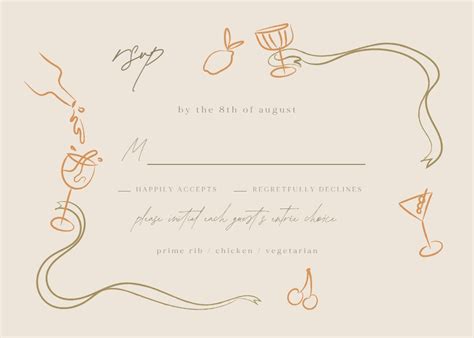 Sketched Border Wedding Invitation Template Free Greetings Island