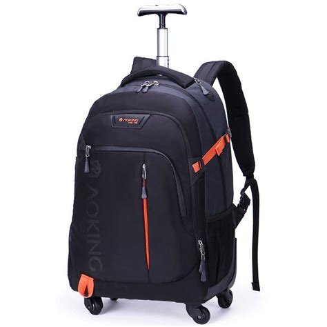 Waterproof Travel Trolley Backpacks Backiepackie Trolley Bags