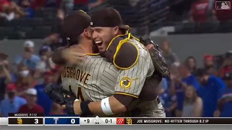 Joe Musgrove makes history in throwing Padres' first ever no-hitter