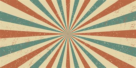 Grunge Circus Poster Vintage Vector Backdrop Sunlight Retro Horizontal