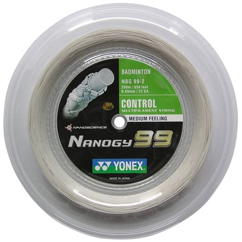 Naci G Badminton Yonex Nanogy Rolka M Badminton Strings