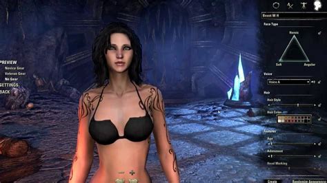 Eso Character Creation Body Female Vgu