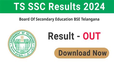 BSE Telangana 10th Results 2024 TS SSC Bse Telangana Gov In