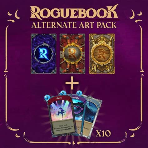 Roguebook Alternate Art Pack Cover Or Packaging Material MobyGames