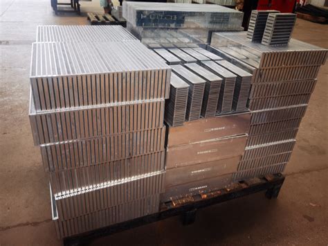 Aluminum Plate And Bar Radiator Cores For Oil Cooler And Intercooler