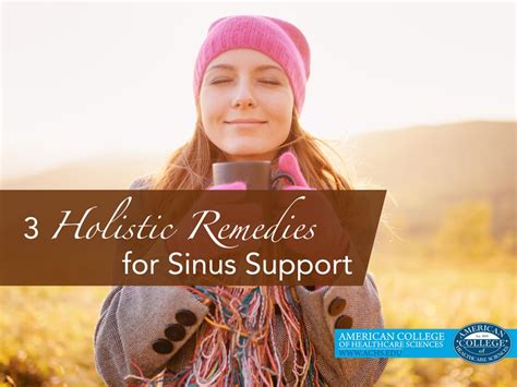 3 Holistic Remedies For Sinus Support