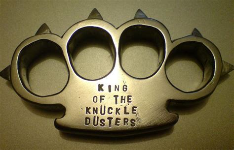 Weaponcollector S Knuckle Duster And Weapon Blog King Of The Knuckle