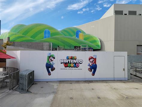 Photos Video Super Nintendo World Construction Continues At Universal