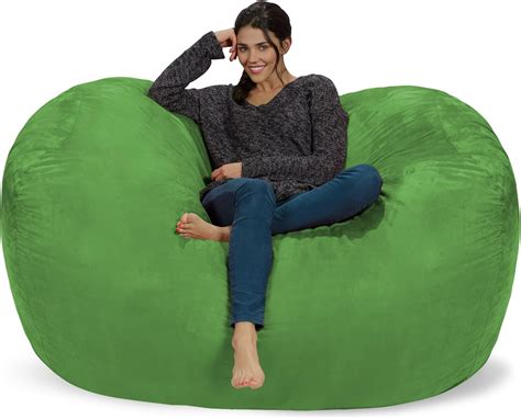 Buy Chill Sack Bean Bag Chair Huge 6 Memory Foam Furniture Bag And