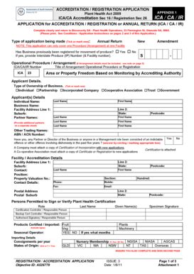 Fillable Online Pir Sa Gov ICA23 Application PIRSA SA Gov Au Pir